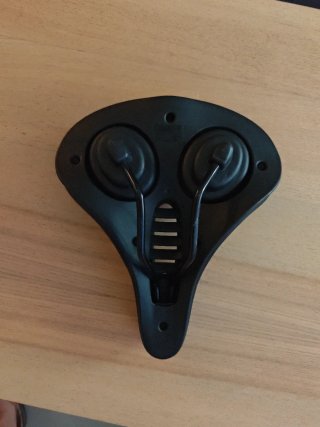 Sillín Bici Crivit Gel Negro