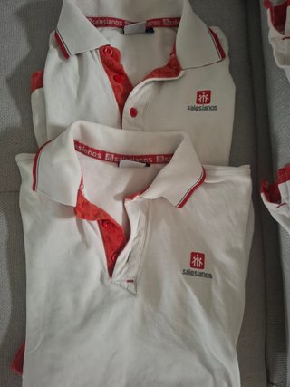 2 Polos Salesianos Talla 12