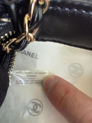 Bolso Chanel Vaquero Azul Dorado