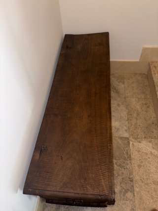 Baúl de madera Siglo XIX