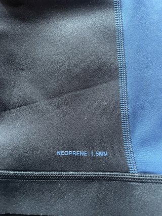 Pulóver Neopreno 1.5MM Azul y Negro