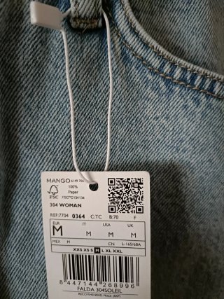 Conjunto Jersey Negro y Vaquero Nuevo