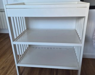 Cambiador IKEA Gulliver blanco 85×54x93