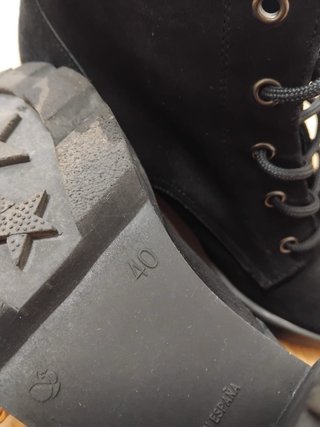 Botines negros tacón plataforma