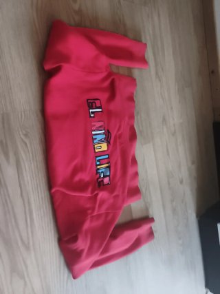 Sudadera El Niño Roja Talla M