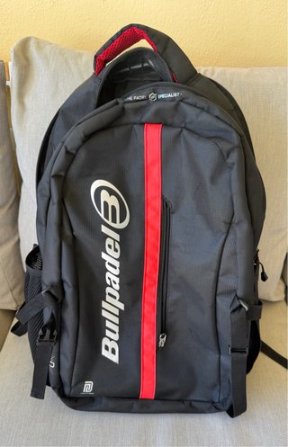 Mochila Bullpadel Di Nenno Negra Roja