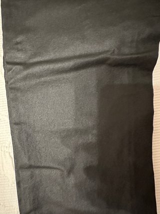 Pantalones efecto piel negros Talla M