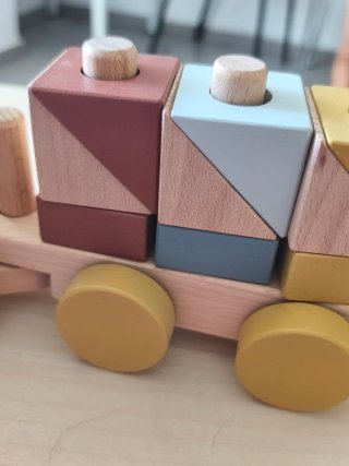 Tren de madera Little Dutch