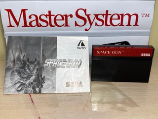 Space Gun SEGA Master System Completo