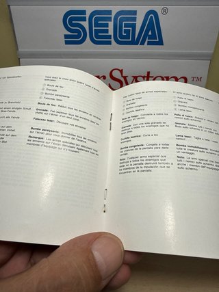 Space Gun SEGA Master System Completo