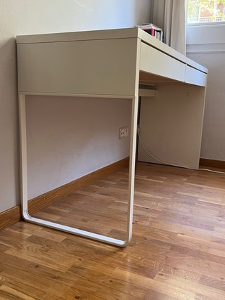 Escritorio MICKE IKEA blanco, modelo grande