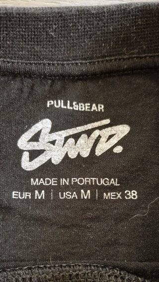 Kit 2 magliette nere Pull&Bear STWD + Zara