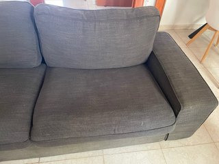 Sofá KIVIK 3 plazas gris antracita