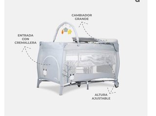Cuna de viaje plegable Lionelo