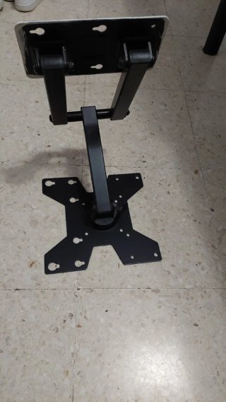 Soporte de pared para TV negro