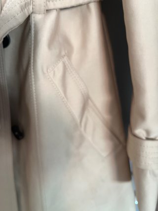 Gabardina Zara Beige 3/4
