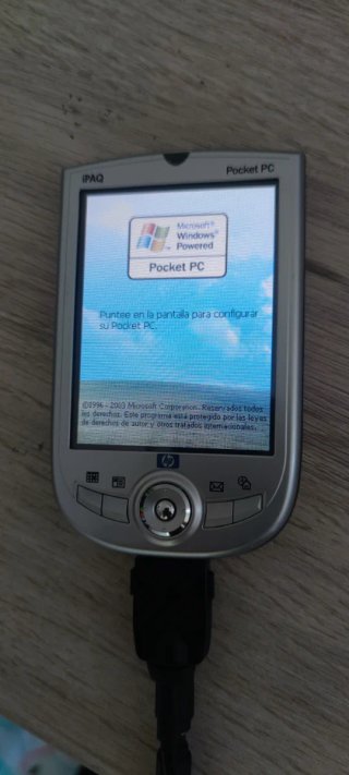 HP iPAQ Pocket PC Plata