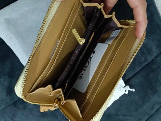 Cartera Tous Dorada