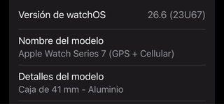 Apple Watch Series 7 41mm Aluminio Beige