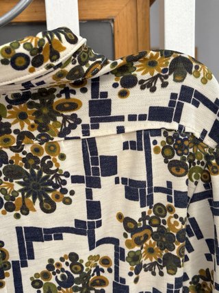 Vestido vintage estampado