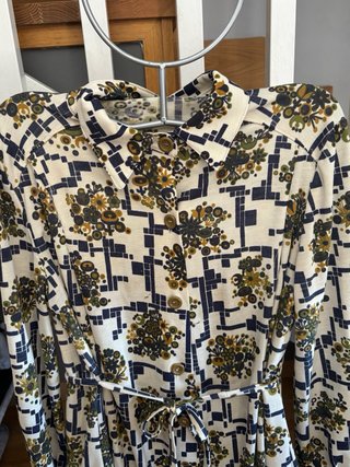 Vestido vintage estampado