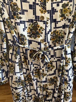 Vestido vintage estampado