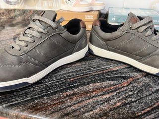 Zapatos Bambos Hombre Marrón y Gris
