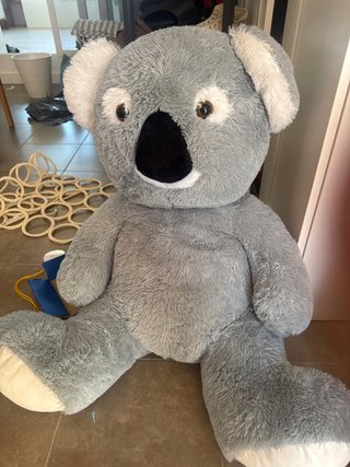 Oso Koala Peluche Gigante Gris