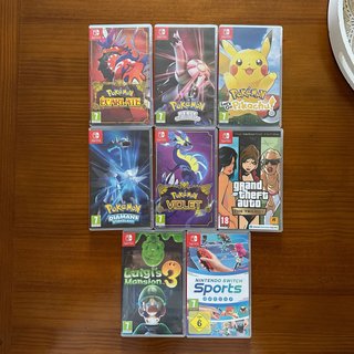Juegos Nintendo Switch:  30€ cada uno