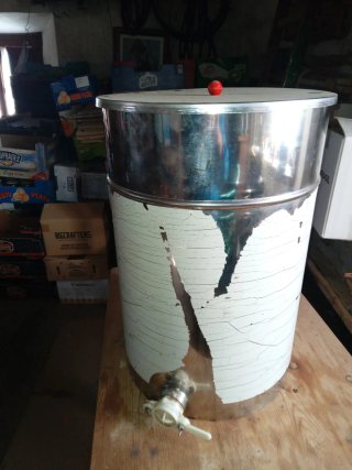 Madurador miel acero inoxidable 100L