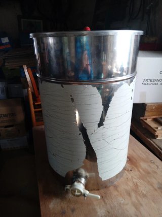 Madurador miel acero inoxidable 100L