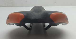 Sillín Bicicleta KTM Negro Naranja