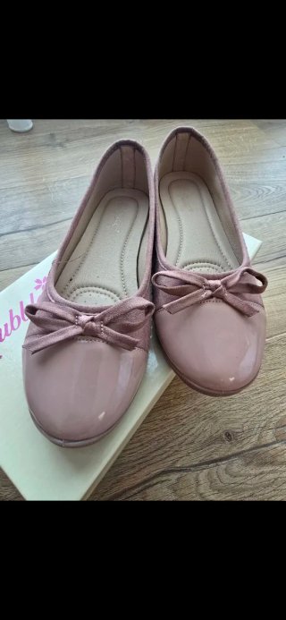 Manoletinas niña Bubble rosa
