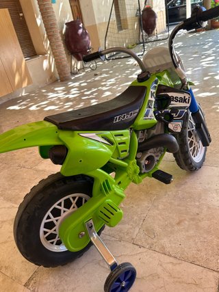 Moto Kawasaki Eléctrica Infantil