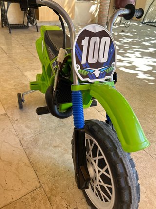 Moto Kawasaki Eléctrica Infantil