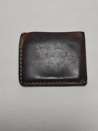 Cartera Vintage de Cuero Marrón Noventera