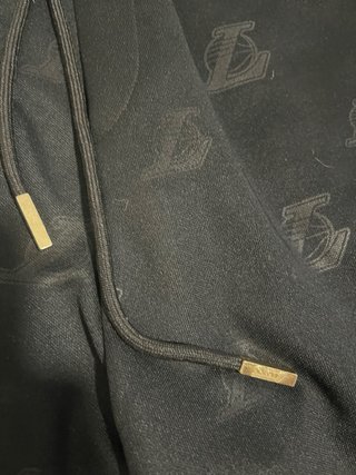 Pantalones Cortos Lakers Negro y Dorado