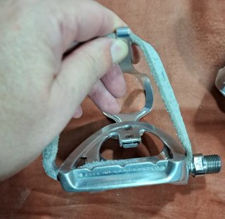 Pedales Campagnolo Triompe.