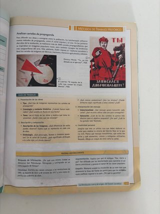 HMC historia del mundo contemporáneo, Bachillerato