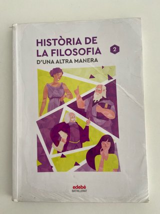 Història de la filosofia segon curs de batxillerat