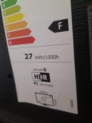 Televisión Samsung Negra 32 pulgadas