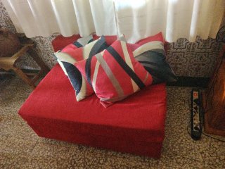 Sofá cherlong y 2 sillones