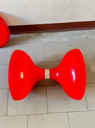 Sgabello Americano Robur Space Age 70s