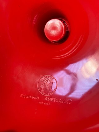 Sgabello Americano Robur Space Age 70s