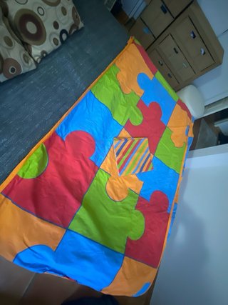 Funda Nórdica Infantil Puzzle 190x90