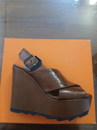 Sandalias Castañer Uropilla Piel Toffee