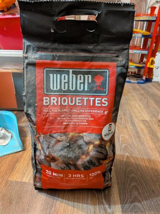 Carbón para barbacoa Weber Briquettes