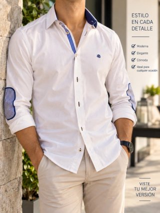 Camisa de vestir para hombre