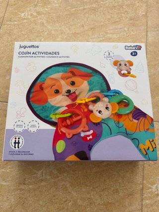 Cojín de Actividades Juguettos para Bebé