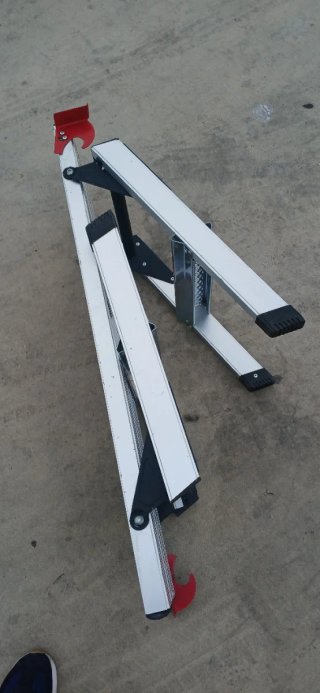 Plataforma de trabajo plegable Homelux aluminio